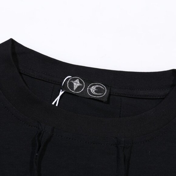 Thug Club Black T Shirt With Simple Design - Picture 3 of 8